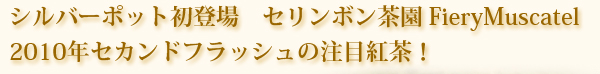 ダージリン夏摘みセリンボン茶園
